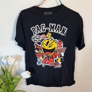 Pac-Man Black Retro Graphic Tee - Short Sleeve